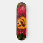 Rode tulp skateboard (Voorkant)