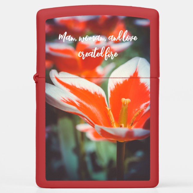Rode tulpen (Voorkant)