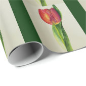 Rode tulpen cadeaupapier (Rol Hoek)