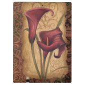 Rode Tulpen I Klembord (Achterkant)