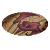 Rode Tulpen I Snijplank (Hoek)