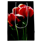 Rode tulpen medium cadeauzakje (Achterkant)