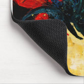 rode tulpen muismat (Hoek)