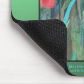 Rode Tulpen van dlgblack sofinee.com Muismat (Hoek)