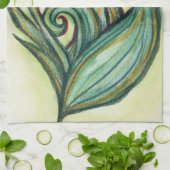 rode tulpenfee theedoek (Gevouwen)