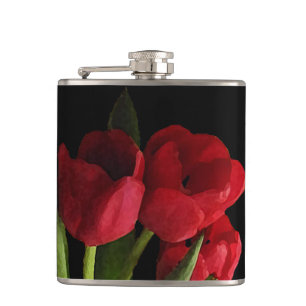 Rode Tulpenkolf Heupfles