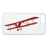 Rode tweedekker iPhone 7 Hoesje (Achterkant (Horizontaal))