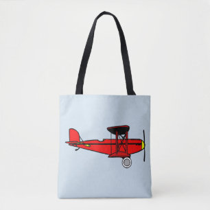 Rode Tweedekker Tote Bag