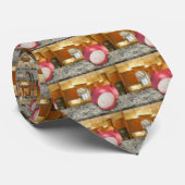 Rode uien stropdas (Opgerold)