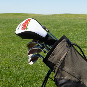 Rode Uilen Ontwerpen Gepersonaliseerd Golfheadcover