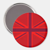 Rode Union Jack Magneet (Voorkant / Achterkant)