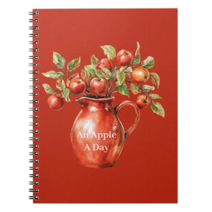 Rode Vaas Appels Notitieboek