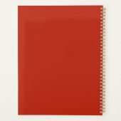 Rode Vaas Appels Planner (Achterkant)