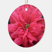 Rode Vakantie Poinsettia Ornament (Links)
