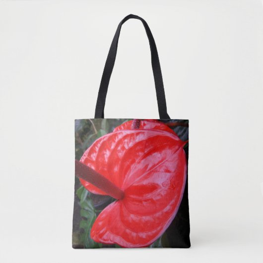 Rode ventilator Canvas tas (Voorkant)