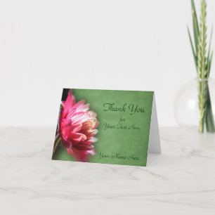 Rode ventilator in zonlicht Natuur Dank je wel Bedankkaart