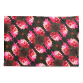 Rode ventilator in zonlicht sluit patroon op kussensloop (Achterkant)