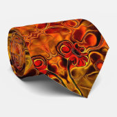 Rode ventilator stropdas (Opgerold)