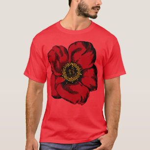 Rode ventilator t-shirt