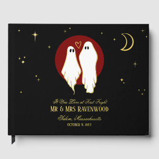 Rode Vereniging van Zielen Halloween Bruiloft Gastenboek