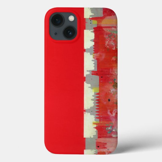 Rode verf Case-Mate iPhone case (Achterkant)