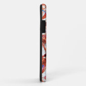 Rode verfborstel abstracte moderne digitale kunst Case-Mate iPhone case (Achterkant/rechts)