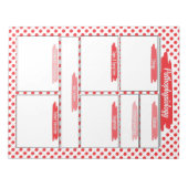 Rode Verpleging - Pathofysiologie Sjabloon Notitieblok (Voorkant)