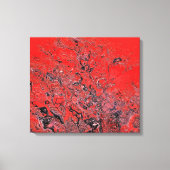 Rode verwarring canvas afdruk (Voorkant)