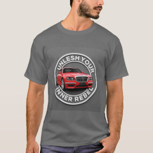 Rode Vintage Auto T-shirt