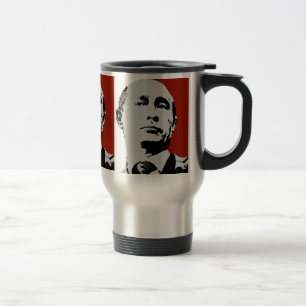 Rode Vladimir Poetin Reisbeker