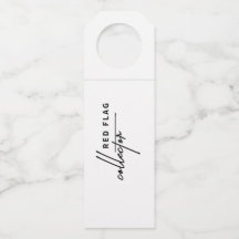 Rode vlag - Drink met voorzichtigheid