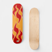 Rode Vlam Bord Skateboard (Voorkant)