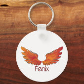Rode vleugels sleutelhanger (Voorkant)