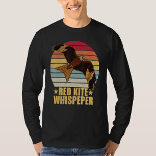 rode vlieger bioloog ornitholoog vogel motief 15 t-shirt