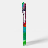 RODE VLINDER IN GROEN Case-Mate iPhone CASE (Achterkant / Links)