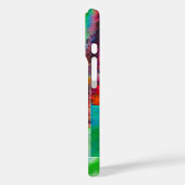 RODE VLINDER IN GROEN Case-Mate iPhone CASE (Achterkant / Links)