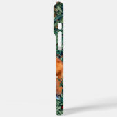 RODE VLOEISTOFFEN VAN GREENERY, FOLIAGE EN STROMEN Case-Mate iPhone CASE (Achterkant / Links)