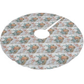  rode vogel en Elves Kerstboom Rok (Gekanteld)