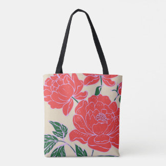 Rode volken #1 tote bag