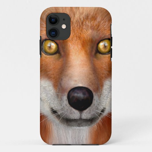 Rode Vos Case-Mate iPhone Case (Achterkant)