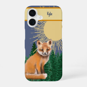Rode Vos Hoesje iPhone 16 Hoesje