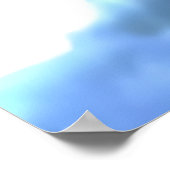 Rode vos in de sneeuw | AI Art Poster (Hoek)