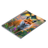 Rode vos in het wild notitieboek (Linkerzijde)