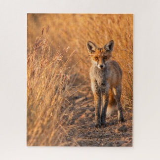 Rode Vos Natuur geïnspireerd ontwerp van dieren in Legpuzzel
