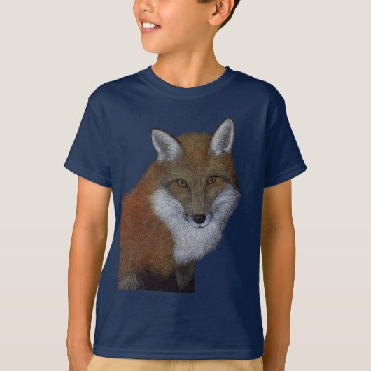 Rode Vos T-shirt (Voorkant)