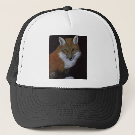 Rode Vos Trucker Pet (Voorkant)