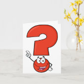 Rode vraagteken notitiekaarten (Gele Bloem)