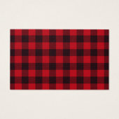  Rode Vrachtwagen Buffel Plaid Luierraffel Visitekaartje (Achterkant)