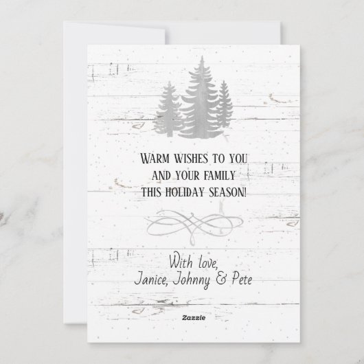 Rode Vrachtwagen Gnome Hondenpaar Patriottische X Feestdagenkaart (Achterkant)