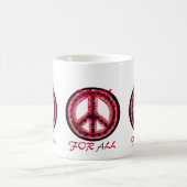 rode vrede voor alle mok (Center)